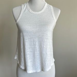Joe’s white tank top size S